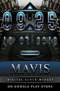 How to get Mavis Luxury Clock Widget 2.51 apk for laptop