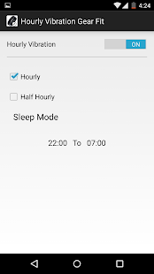 Free Hourly Vibration Gear Fit APK for PC