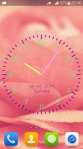 【免費個人化App】Clock Wallpaper(Simple Style)-APP點子