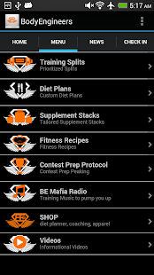 Body Engineers APP