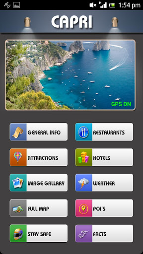 Capri Offline Map Travel Guide