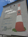 Leuchtturm Mural