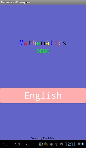 DEMO Mathematics Primary 1