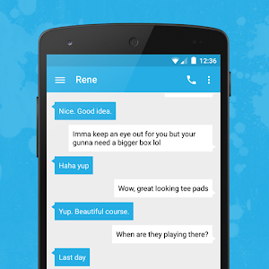 EvolveSMS Theme - Sky Blue.apk 5.5.2