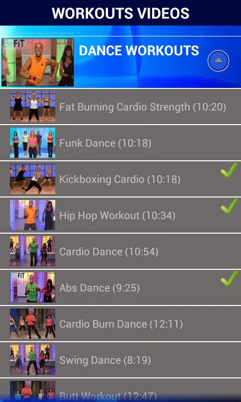 Workouts & Dance Lose Weight - screenshot