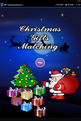 Christmas Gifts Match for Kids