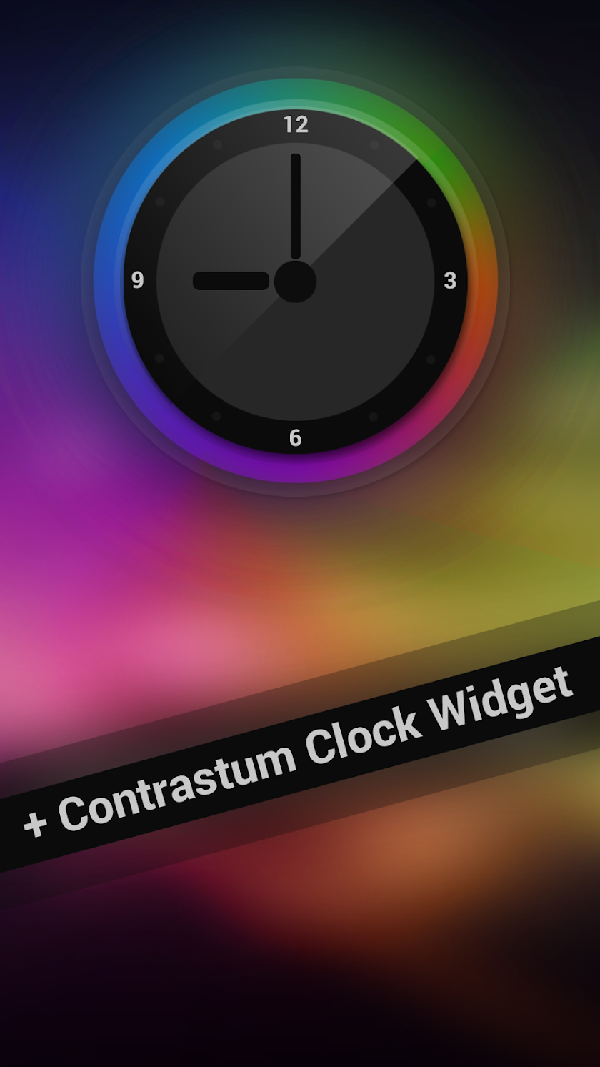 Next Launcher Theme Contrastum Screen 3