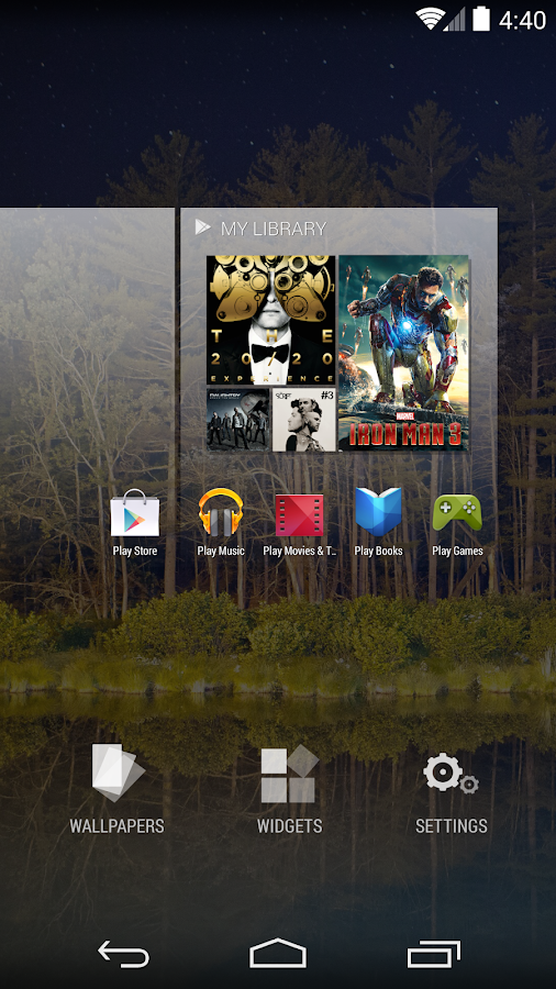   Google Now Launcher- tangkapan layar 