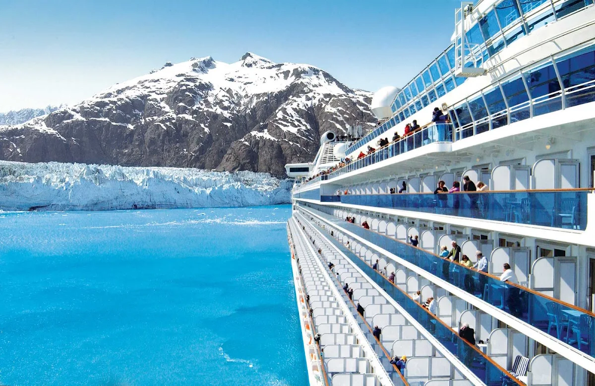 Glacier-Bay-National-Park-seen-from-Princess-2 - From your Princess ship you can take in the grandeur of Glacier Bay, 3.3 million acres of rugged mountains, dynamic glaciers, temperate rainforest, wild coastlines and deep sheltered fjords.