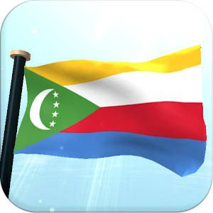 Comoros Flag 3D Live Wallpaper