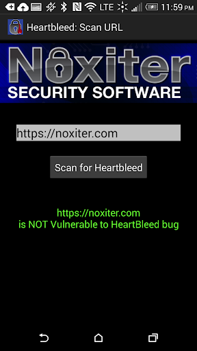 Noxiter Heartbleed Scanner