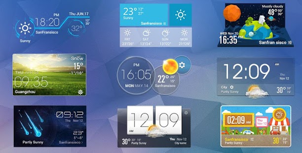 Free 2015 New Year Style Weather APK