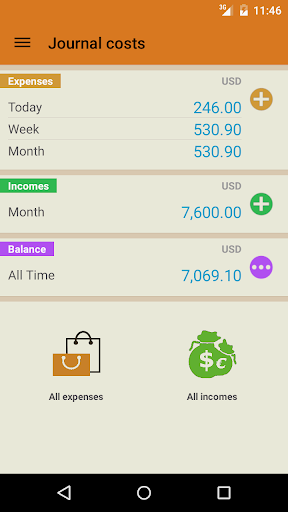 【免費財經App】Journal costs-APP點子