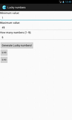 Lucky numbers