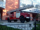 Старая пожарная машина