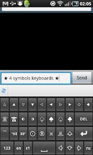 SymbolsKeyboard & TextArt Lite - screenshot thumbnail
