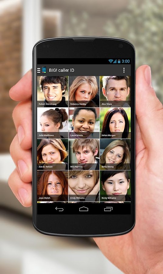 Full Screen Caller ID - BIG! - screenshot