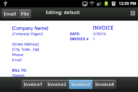 Custom Invoice Screenshots 4