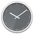 Glass clock widget -Me Clock Apk