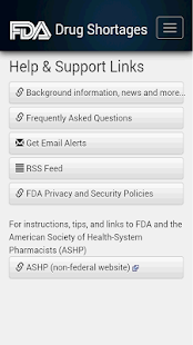 Drug Shortages Screenshots 2