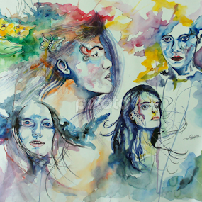 UNSAID WORDS by Yash Mishra - Painting All Painting