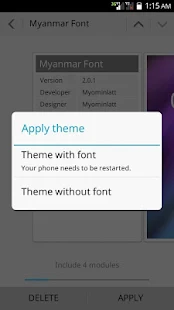 Huawei Myanmar Font( no root ) - screenshot thumbnail