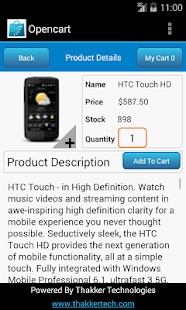 OpenCart-Native Android Store Screenshots 4