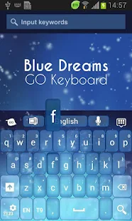 SALE Blue Dreams Keyboard