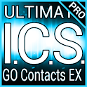 Blue ICS GO Contacts EX Theme logo