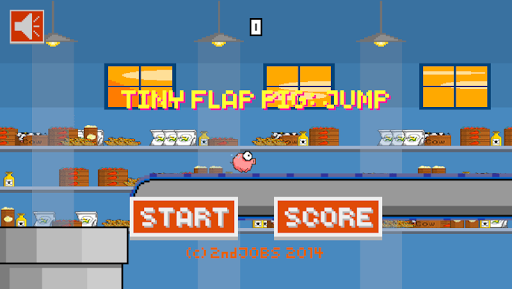 Tiny Flap Pig : Jump