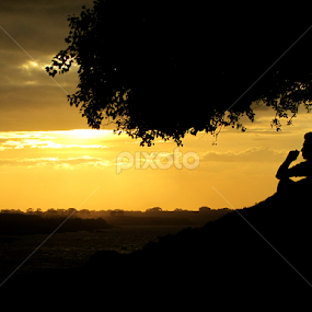 Lonely by Suaib Akhter - Landscapes Sunsets & Sunrises