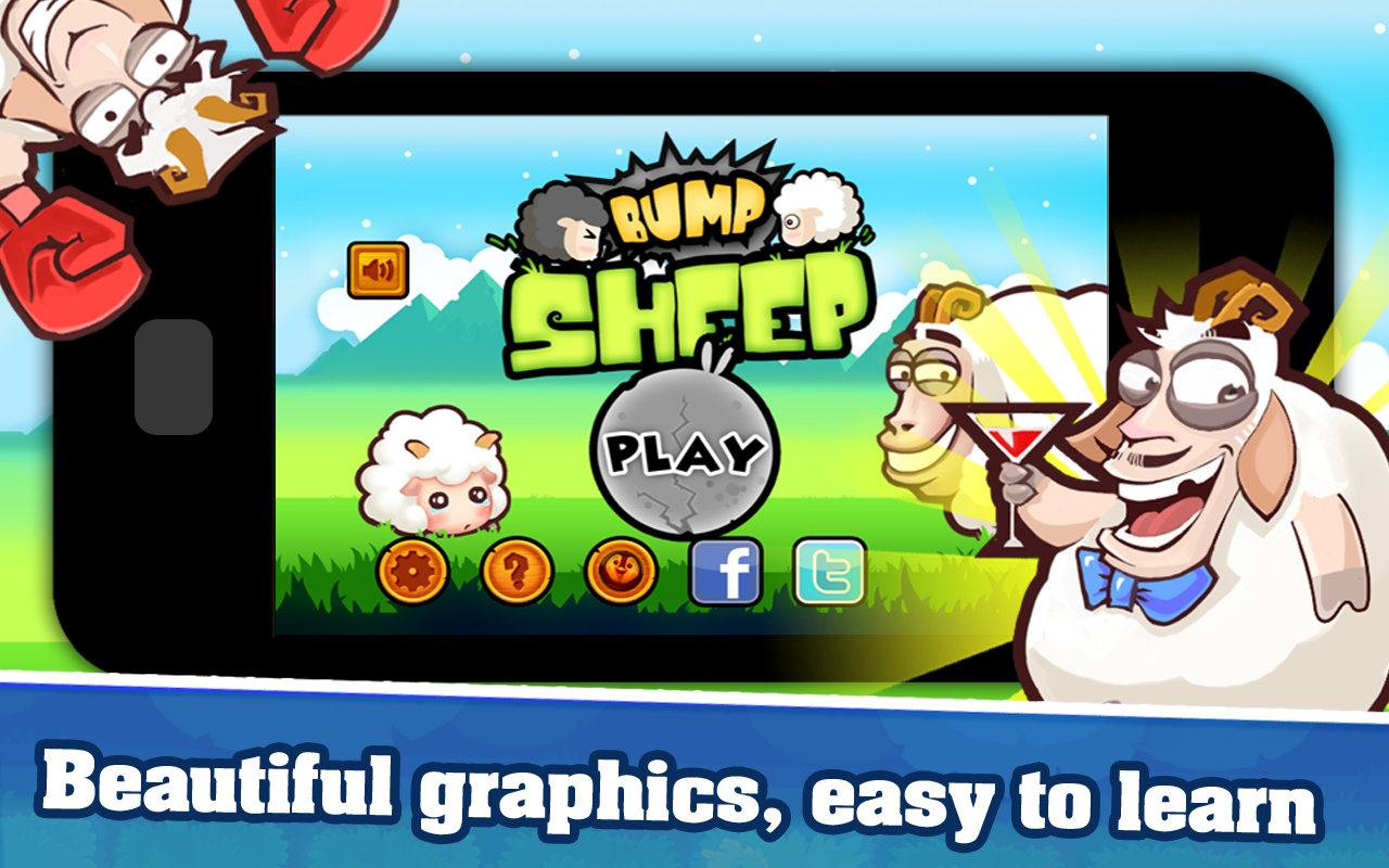   Bump Sheep: captura de tela 