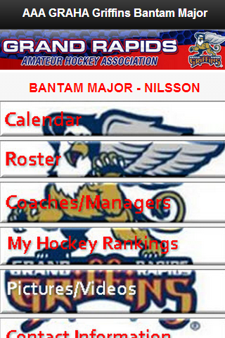 GRAHA Griffins Bantam Major