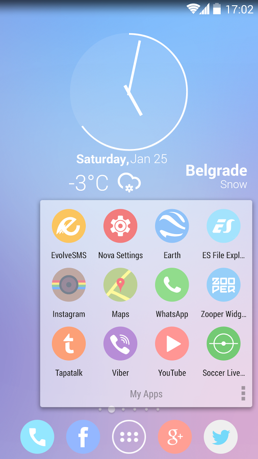 Cryten - Apex, Nova, Adw Theme - screenshot