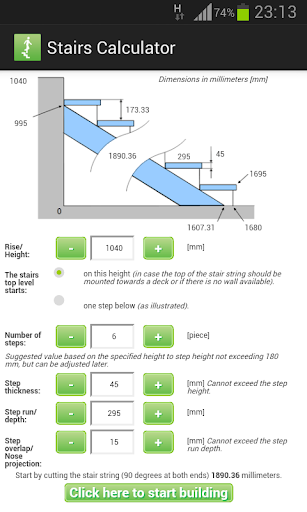 Stairs Calculator