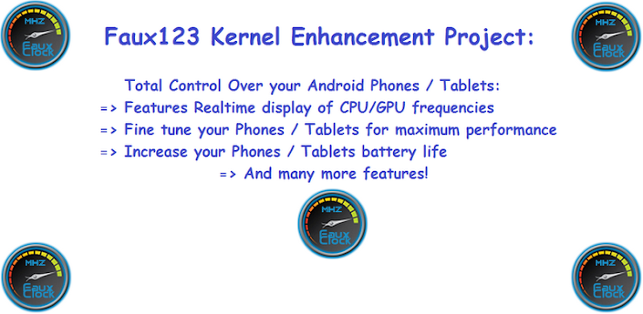 Faux123 Kernel Enhancement Prj