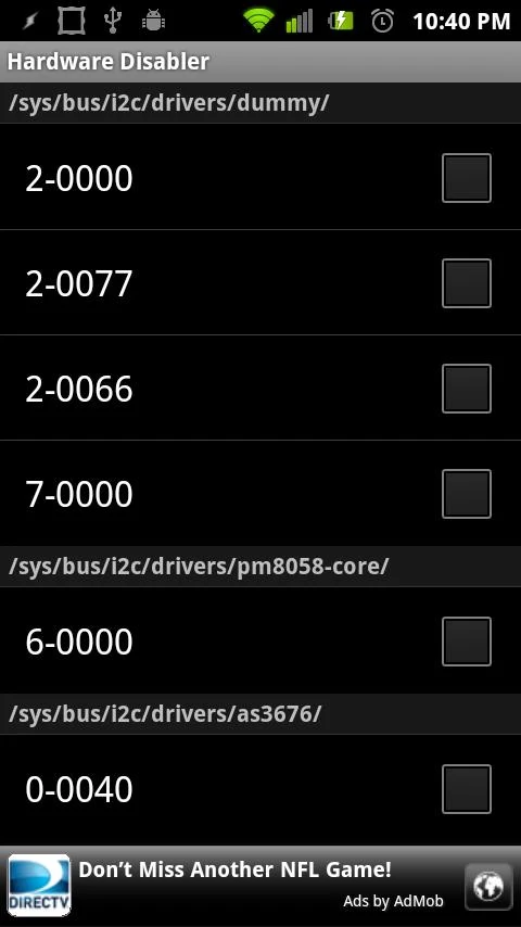 Hardware Disabler - screenshot