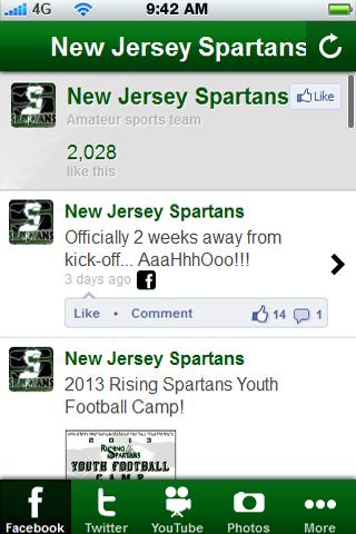 New Jersey Spartans Football