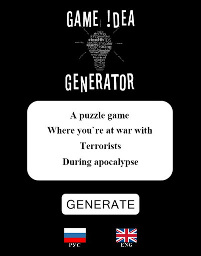 Game Idea Generator