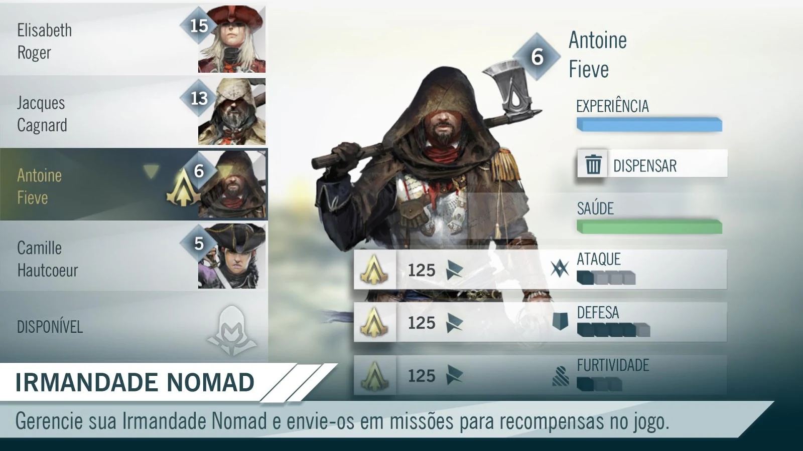   Assassin’s Creed® Unity App: captura de tela 