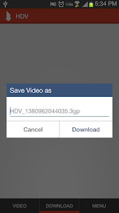  HD Video Downloader: miniatura de captura de pantalla  