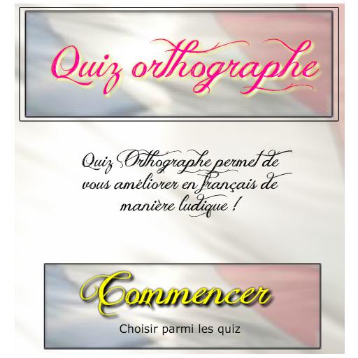 Quiz fautes d'orthographe + LOGO-APP點子