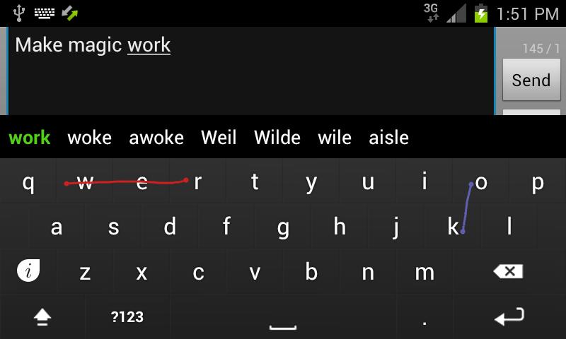 Keymonk Keyboard Free - screenshot