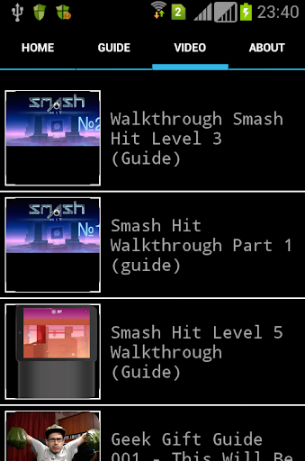 Smash Hit Video Tips