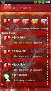 Free Download Valentines Day GO SMS Theme APK for PC