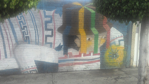 Mural Viejito De Michoacan