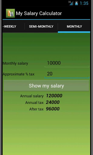 【免費財經App】My Salary Calc-APP點子