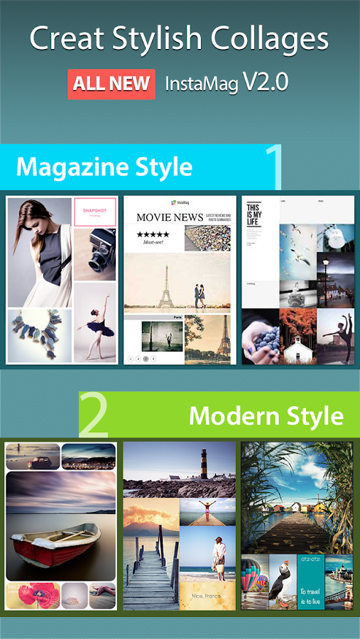 InstaMag - Magazine Collage - screenshot