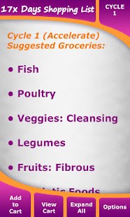 How to download The 17x Days Diet Grocery List 2.0 unlimited apk for pc