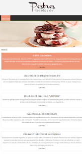 Free Download Recetas de Postres APK